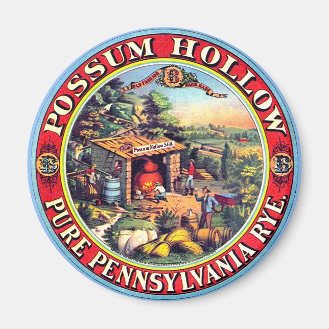 Imán Possum Hollow - Magnet (Frente)