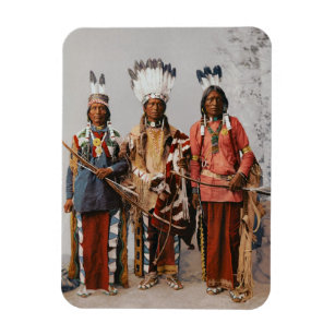 Imán Postal Apache Chiefs Garfield Ouche Te Foya 1899