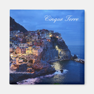 Imán Postal de Cinque Terre Italia