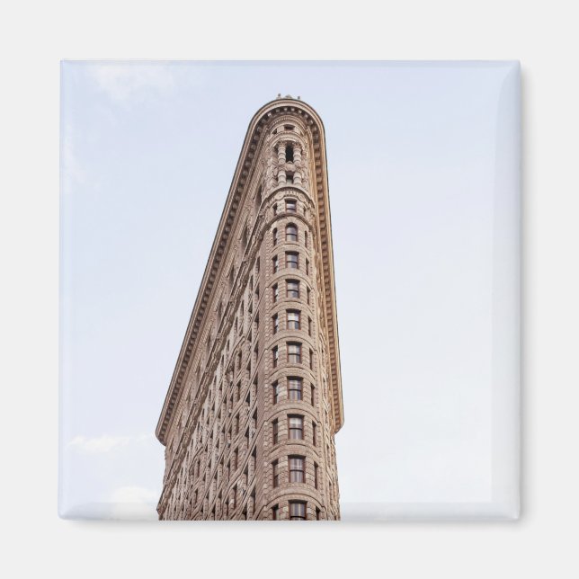 Imán Postal de construcción de Flatiron (Frente)