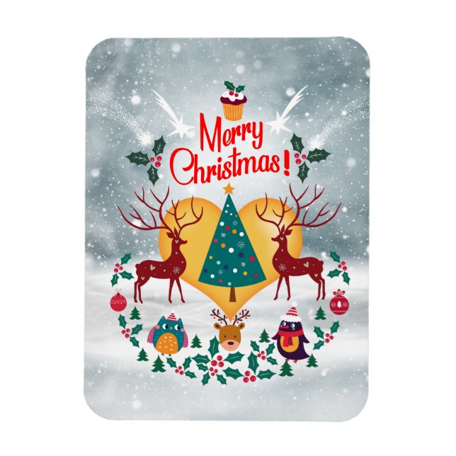 Imán Postal de invitación (Vertical)