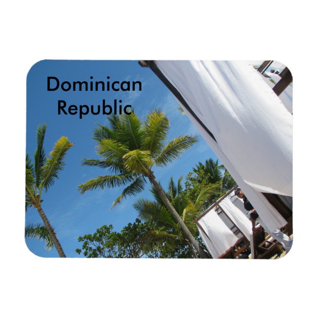 Imán Postal de República Dominicana (Horizontal)