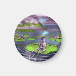 Imán postal francesa de April Fool