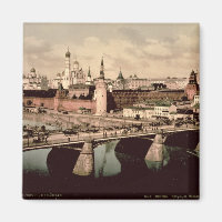 Postal que representa al Kremlin, Moscú
