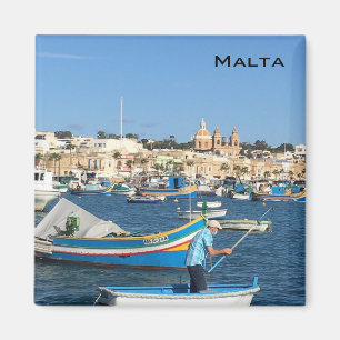 Imán Postales de Malta