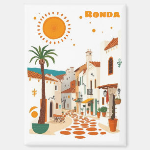 Imán Postales de vacaciones de Ronda Andalucía España