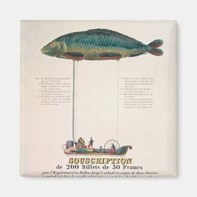 Imán Poster anunciando la suscripción (Frente)