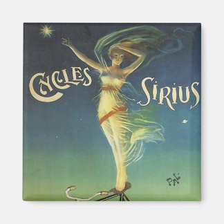 Imán Poster de bicicletas Sirius