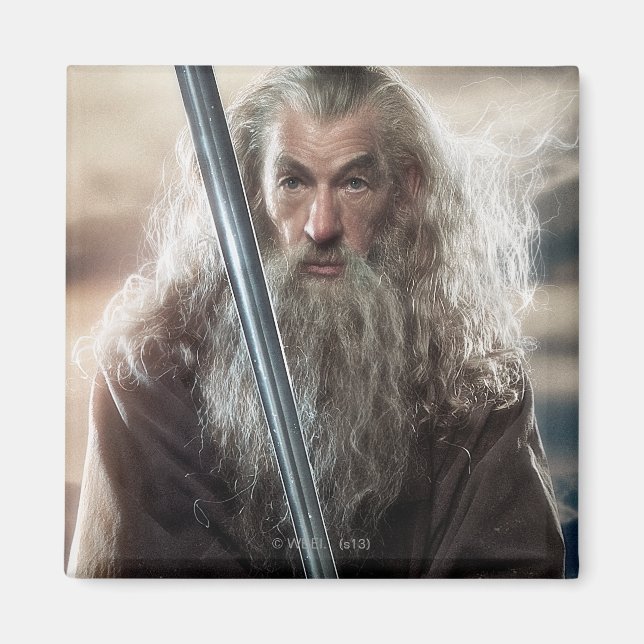 Imán Poster de caracteres Gandalf 2 (Frente)