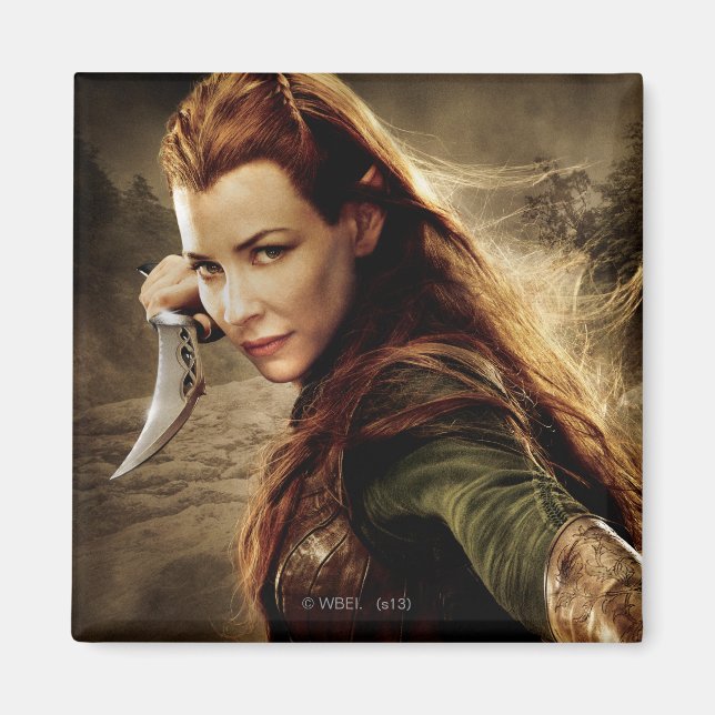 Imán POSTER de caracteres TAURIEL™ 1 (Frente)