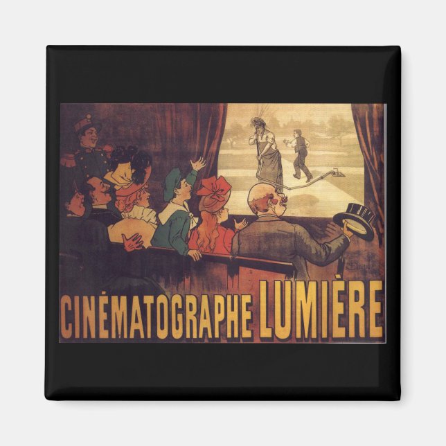 Imán Poster de cine Lumière (Frente)