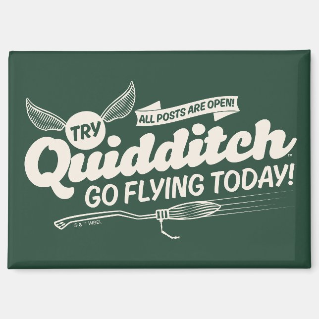 Imán POSTER de contratación de QUIDDITCH™ (Anverso)