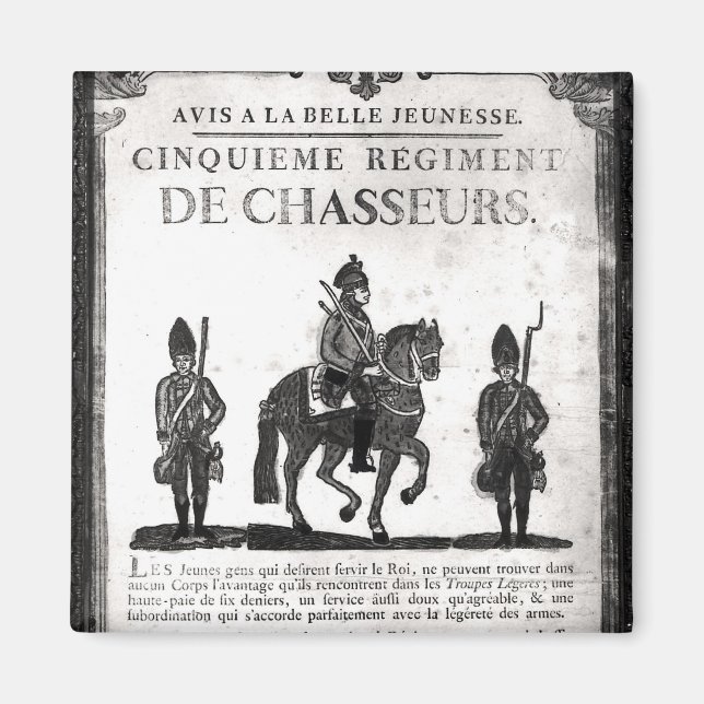 Imán Poster de Contratación del Quinto Regimiento (Frente)