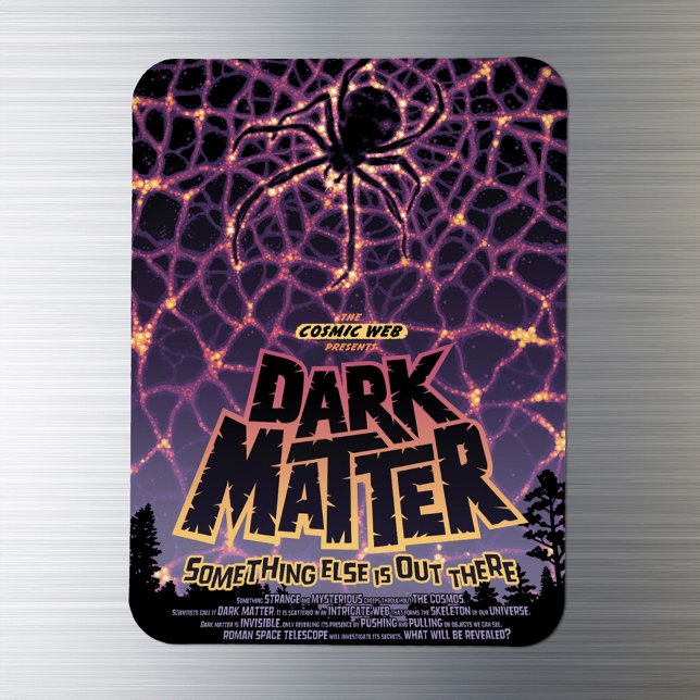 Imán Poster de Dark Matter. (Magnet on fridge)