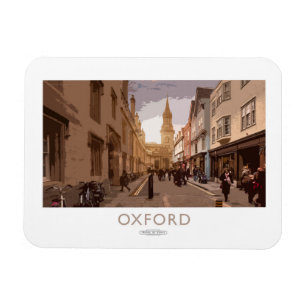 Imán Poster de Oxford Railway