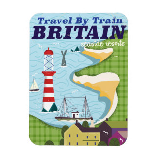 Imán Poster de vacaciones de Gran Bretaña