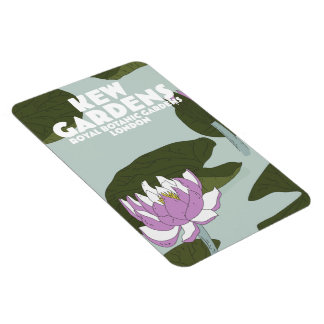 Imán Póster de viaje a Kew Gardens Londres