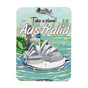 Imán Poster de viajes de Australia Sydney