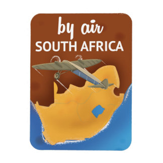 Imán Poster de viajes de cosecha de Sudáfrica