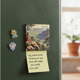 Imán Poster de Viajes Vintage Cañón Australia