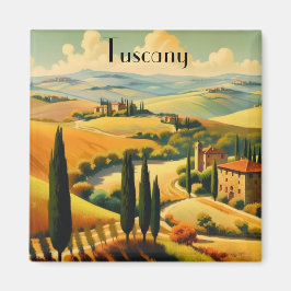 Imán Poster de Viajes Vintage Toscana