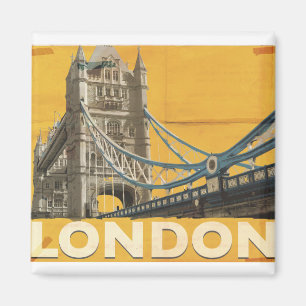 Imán Poster de Vintage London