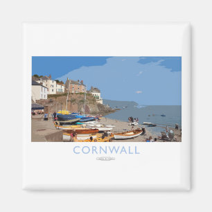 Imán Poster del ferrocarril de Cornualles