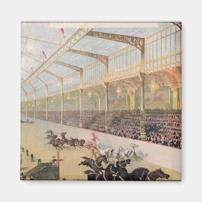 Imán Poster del Hipódromo de Alma (Frente)