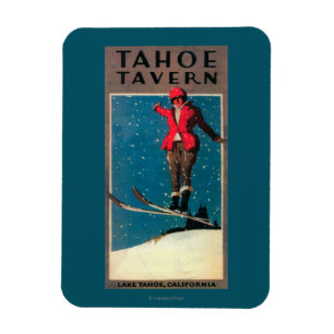 Imán Poster del promo de la taberna de Tahoe