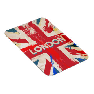 Imán Poster del Sindicato de Londres Vintage