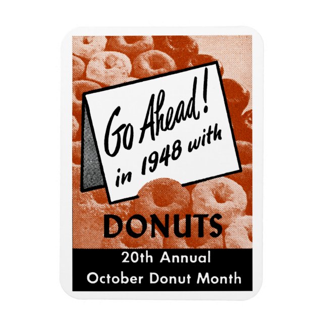 Imán poster Donut 198 (Vertical)