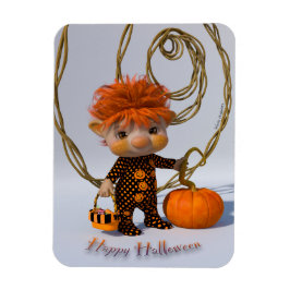Imán Póster Feliz Halloween