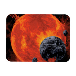 Imán Poster Galáctico de Cementerio, Macs 2129-1.