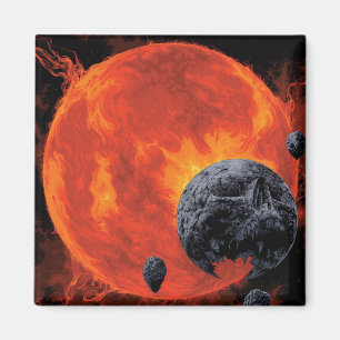 Imán Poster Galáctico de Cementerio, Macs 2129-1.