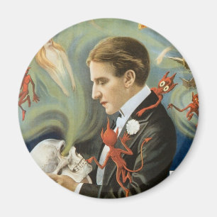 Imán Póster Mágico Antiguo, Thurston, El Gran Mago