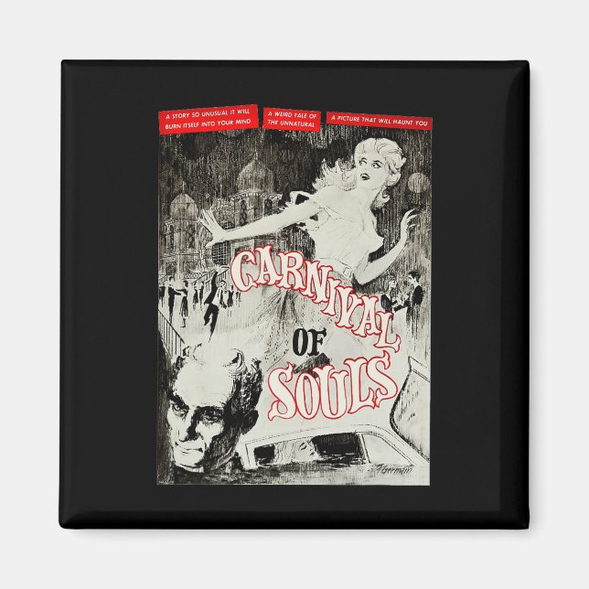 Imán Poster Monstruo de Halloween: Carnaval de almas (Frente)