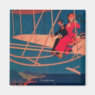 Imán Poster que se divierte de la aviación