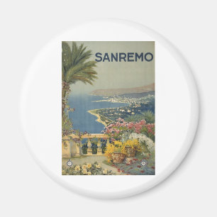 Imán poster Sanremo 1920