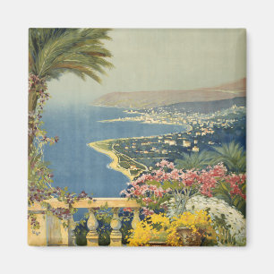 Imán Poster Viajero De San Remo Desde Una Terraza