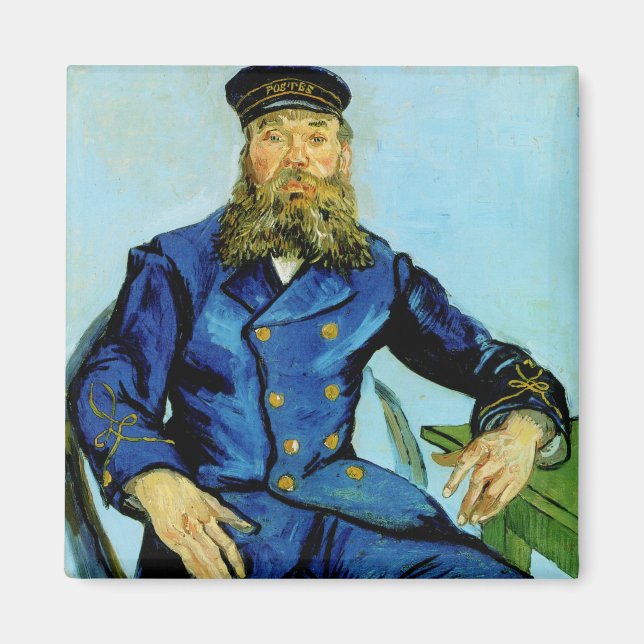 Imán Postman Joseph Roulin | Vincent van Gogh (Frente)