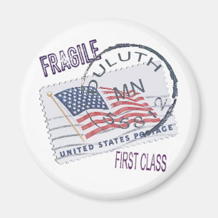 Imán Postmark Duluth 55812