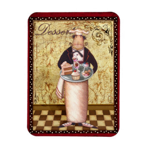 Imán Postre del cocinero