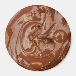 Imán Postre giratorio de chocolate fundido