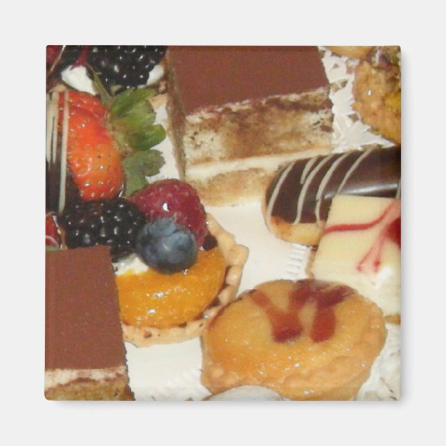 Imán Postres dulces (Frente)