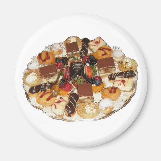 Imán Postres dulces (Frente)
