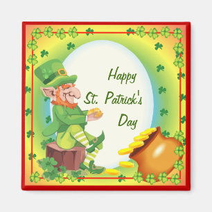 Imán Pote de oro de Leprechaun de Irlanda