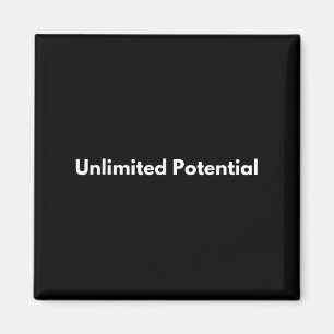 Imán Potencial Ilimitado Motivacional Inspirador Diario
