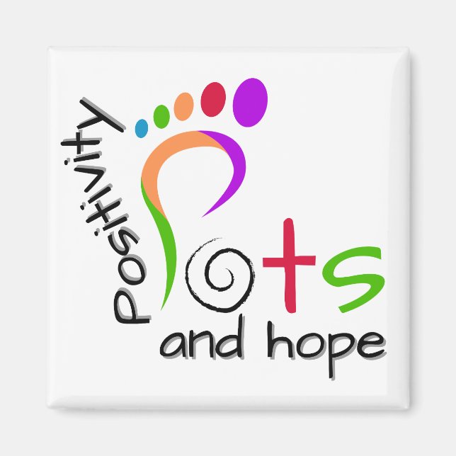 Imán POTS - Positividad y esperanza (Frente)