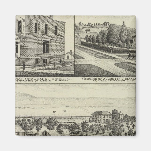 Imán Pottawatomie, Kansas (Frente)