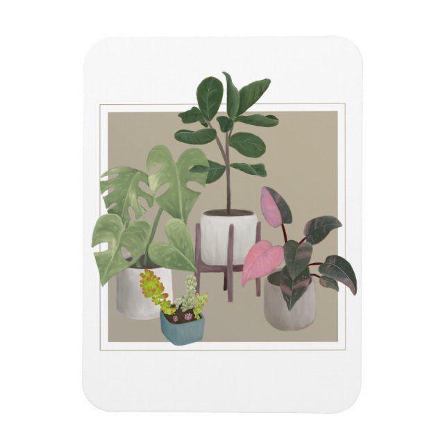 Imán Potted Houseplants (Vertical)